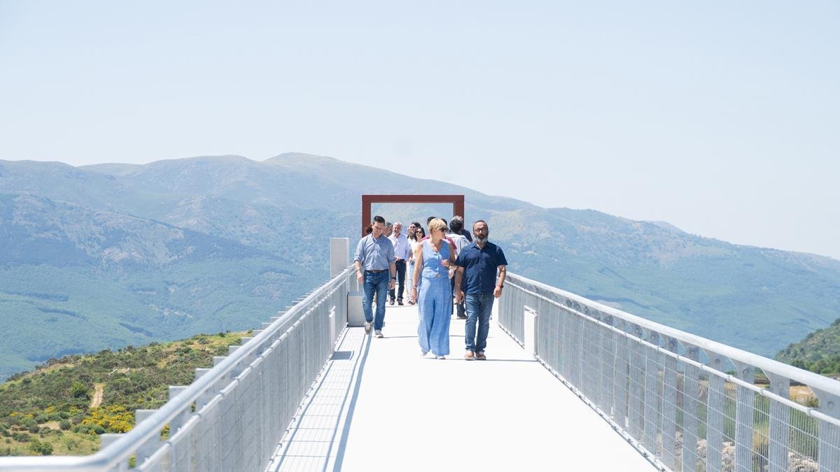 El nuevo mirador de la provincia de Cáceres: una vista del paisaje a más de mil metros en La Garganta