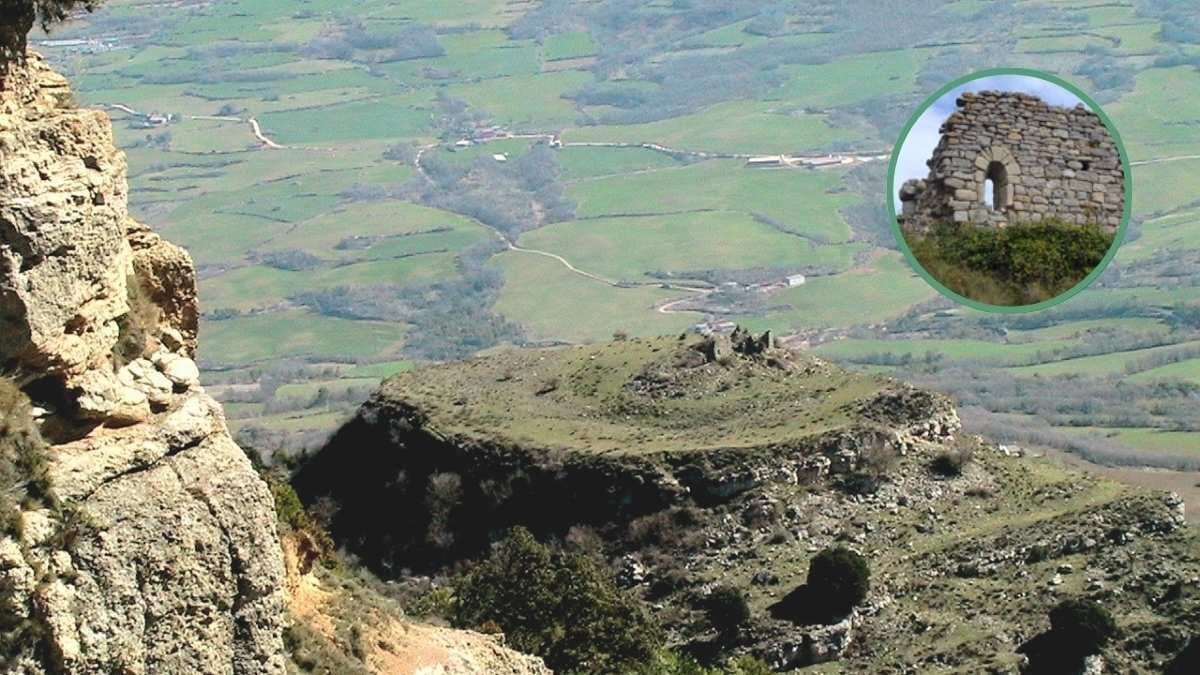 Este castillo medieval cerca de Aragón lo cambió todo: dio vida a un pueblo