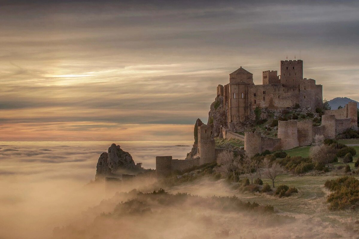 Este castillo románico en Aragón que es único en todo el mundo: