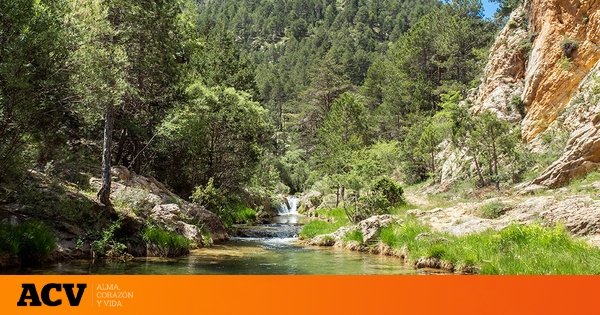 La poza natural de Teruel donde tienes que ir sí o sí este verano: te podrás refrescar entre cascadas y un bosque encantado