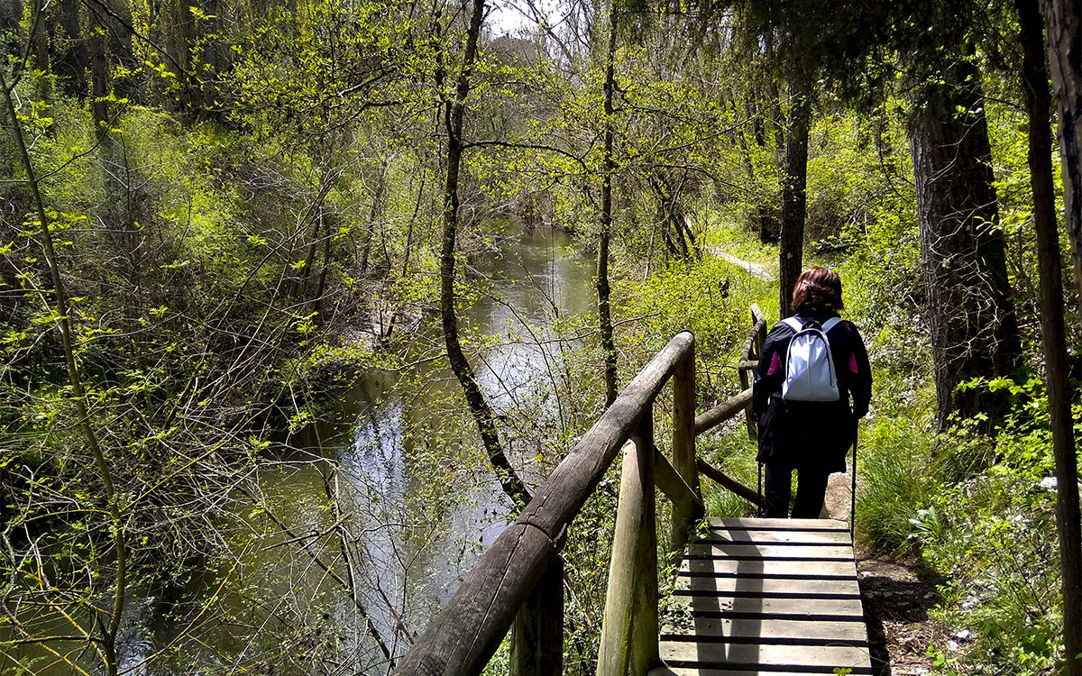 Senda de los Pescadores en Cuéllar