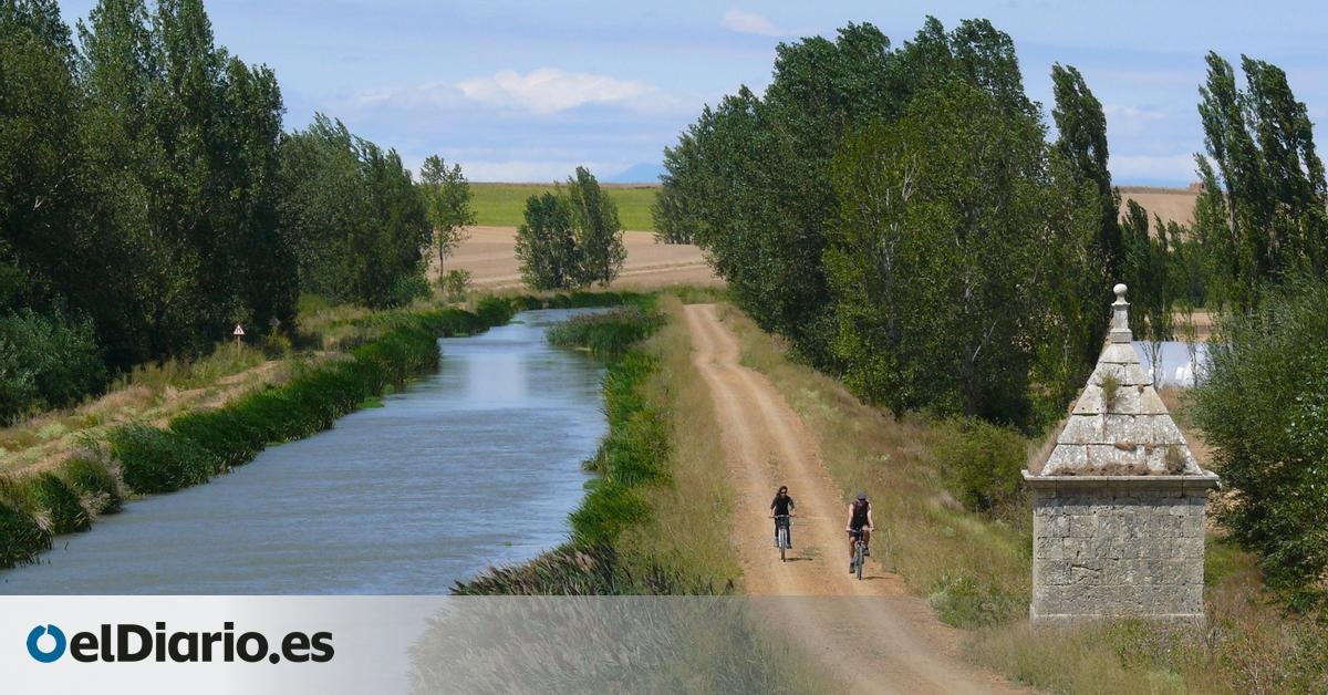 Un canal, tres ramales y tu bici: la ruta ciclista más sencilla y con historia de Castilla y León