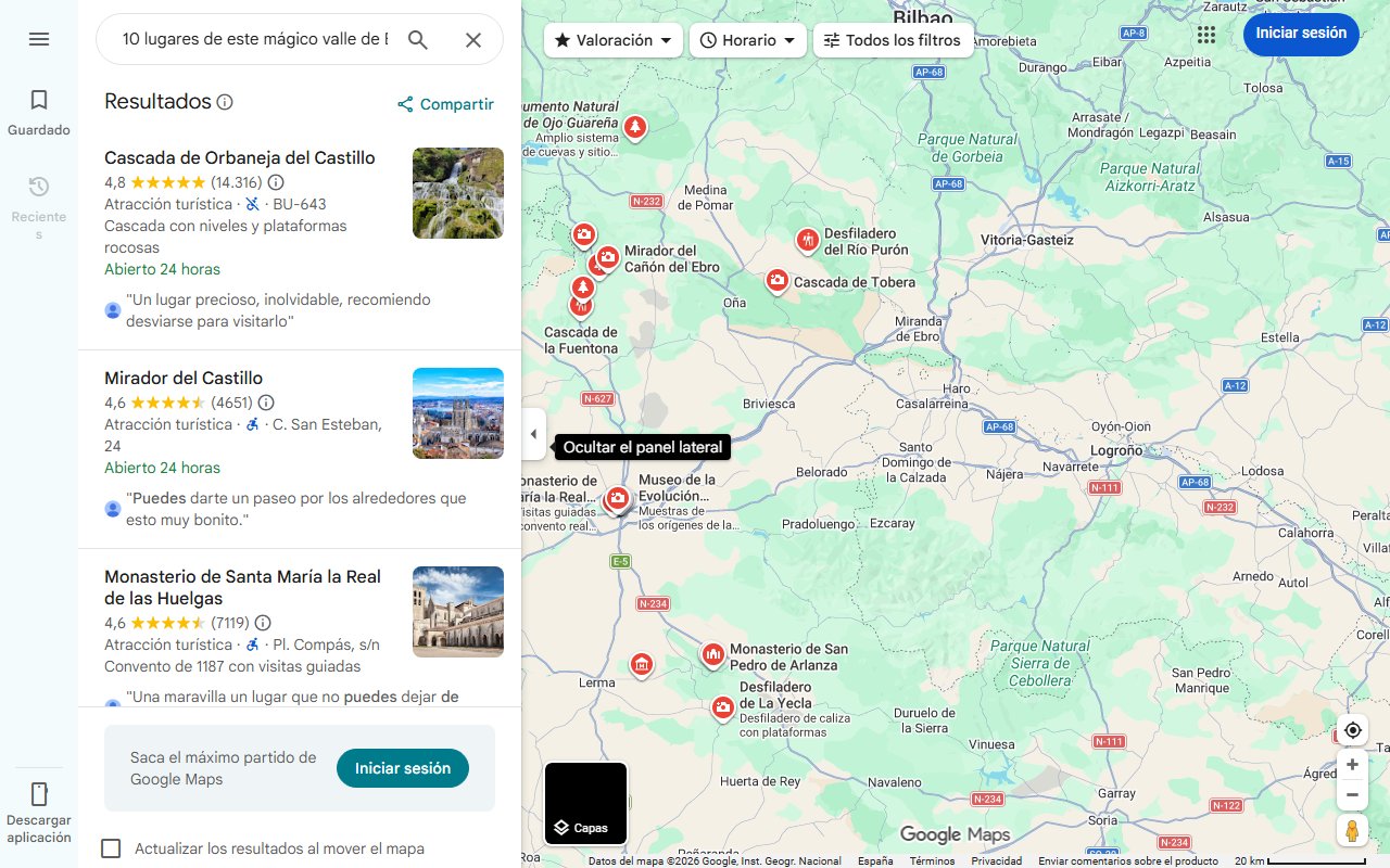 Mapa de 10 lugares de este mágico valle de Burgos que no te puedes perder este verano