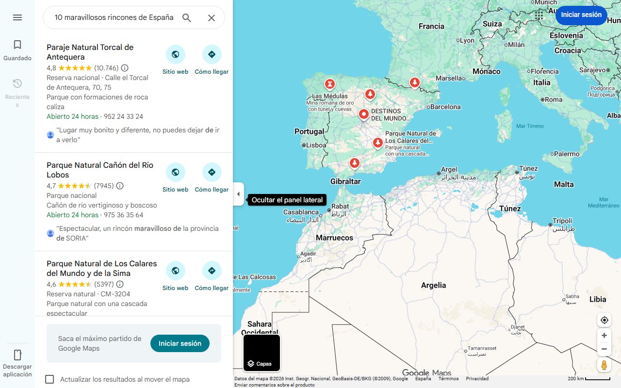 Mapa de 10 maravillosos rincones de España que parecen sacados de otro país