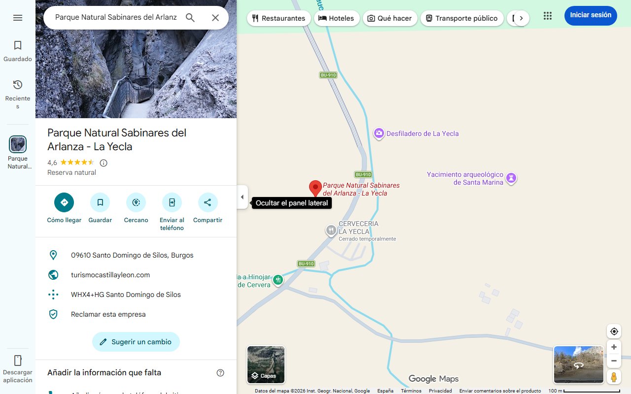 Mapa de 39 173 hectáreas y el sabinar mejor conservado del mundo: el parque natural con pasarelas y desfiladeros impresionantes