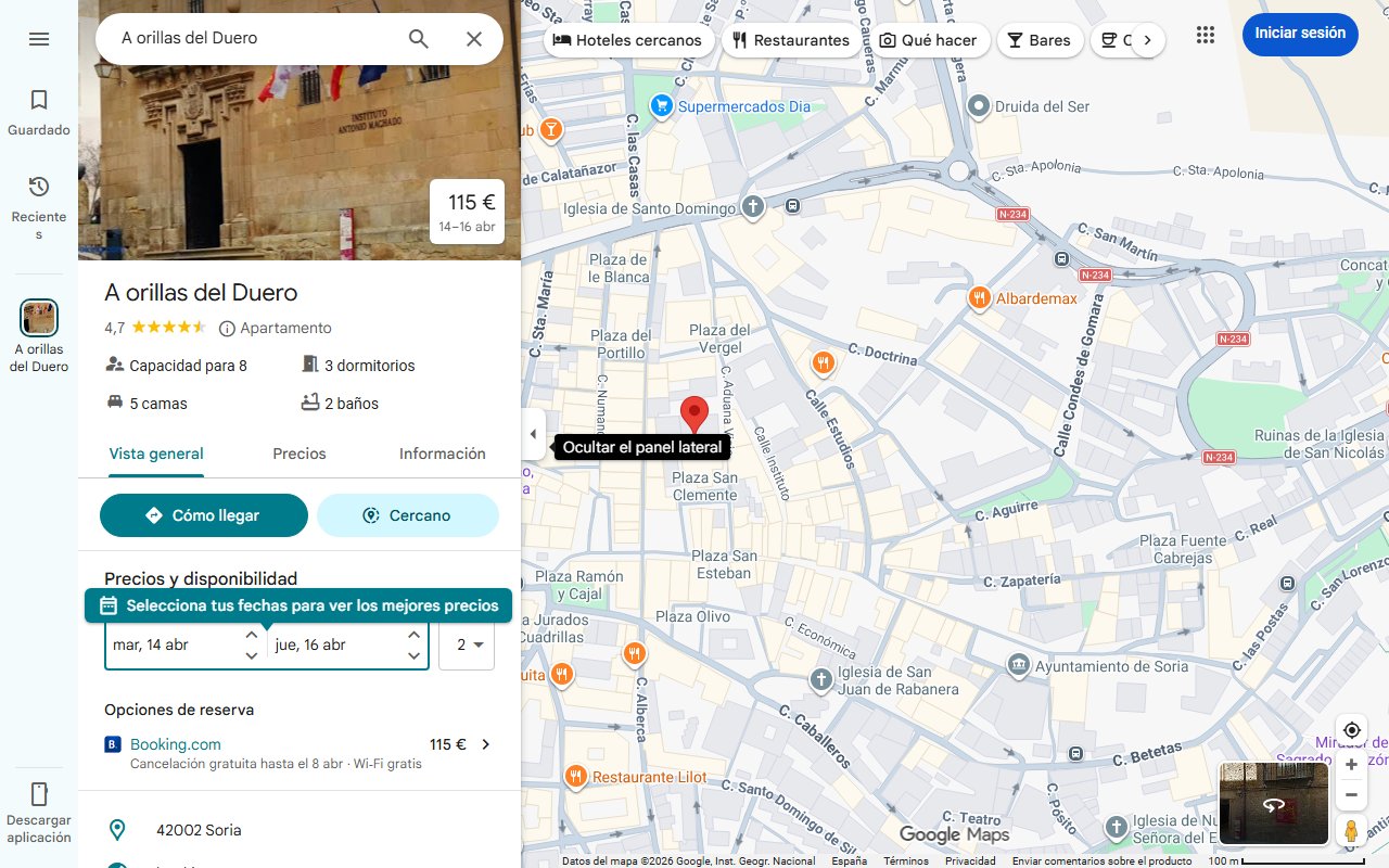 Mapa de A orillas del Duero y rodeado de murallas: el pueblo soriano con un increíble patrimonio románico