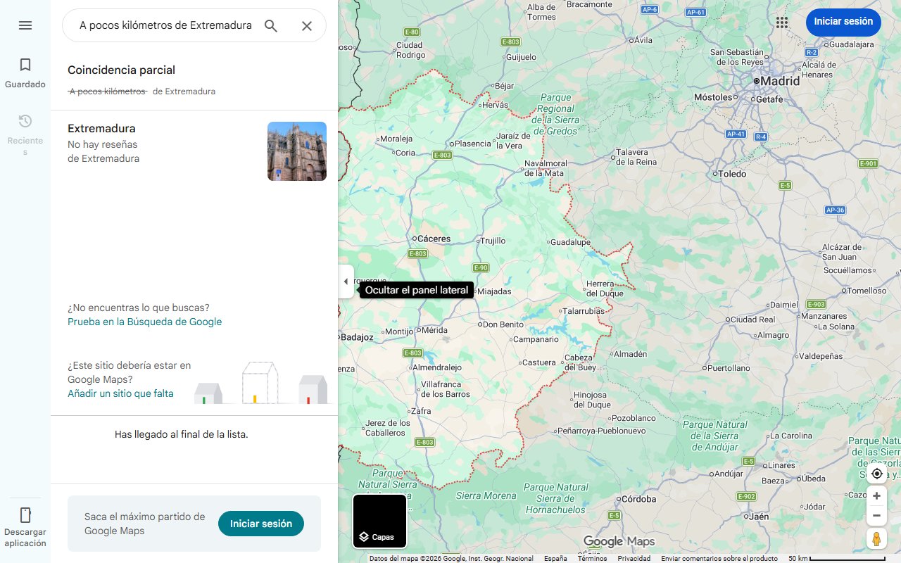 Mapa de A pocos kilómetros de Extremadura: la escapada perfecta para huir del calor con alojamiento y zona de baño en plena naturaleza | Hoy