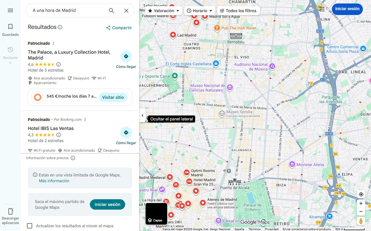 Mapa de A una hora de Madrid: estos jacuzzis naturales esculpidos en la roca en la sierra de Gredos son ideales para verano