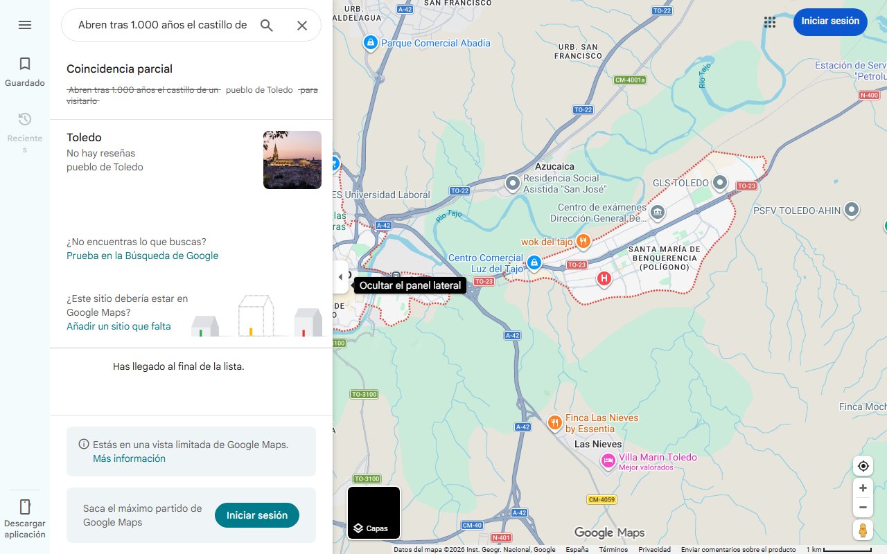 Mapa de Abren tras 1.000 años el castillo de un pueblo de Toledo para visitarlo: entrada libre y gratis - ENCLM