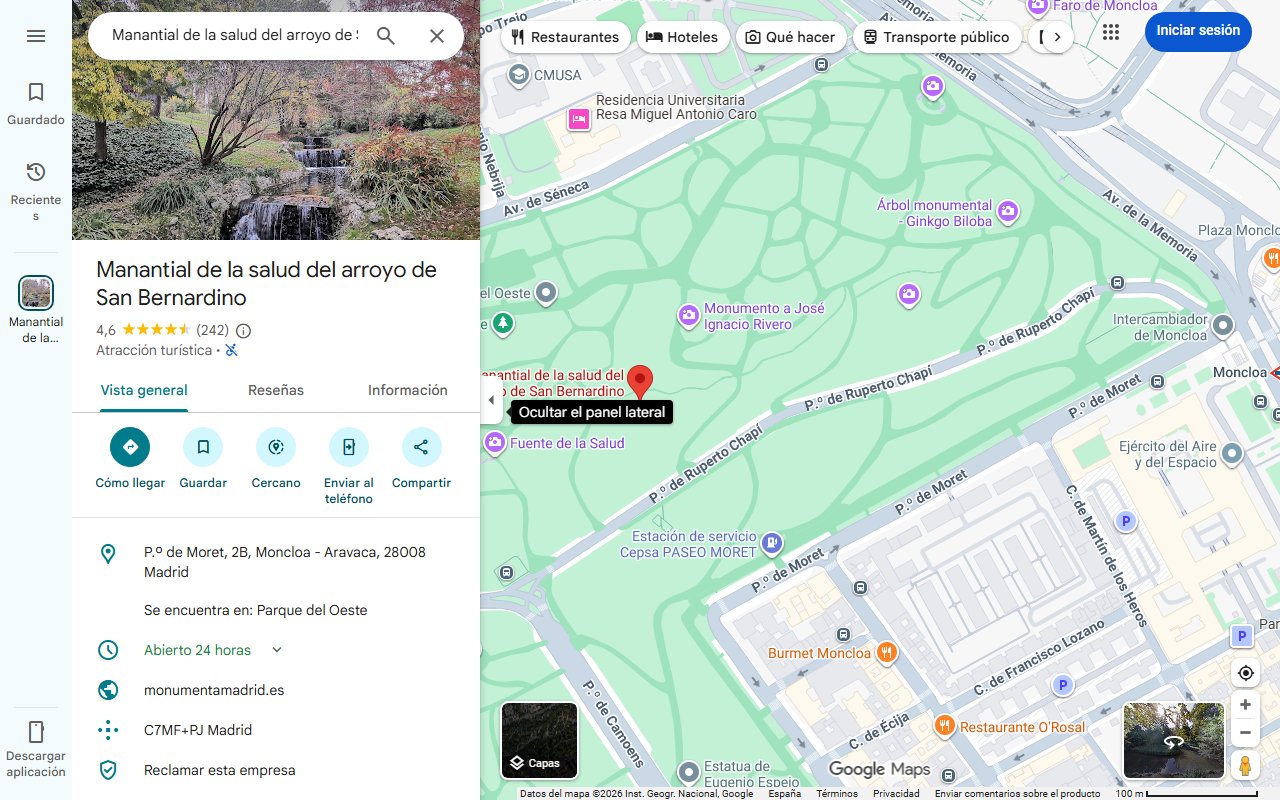 Mapa de Aguas cristalinas y una ruta que parece de cuento de hadas: el rincón escondido que nadie cree que esté en España
