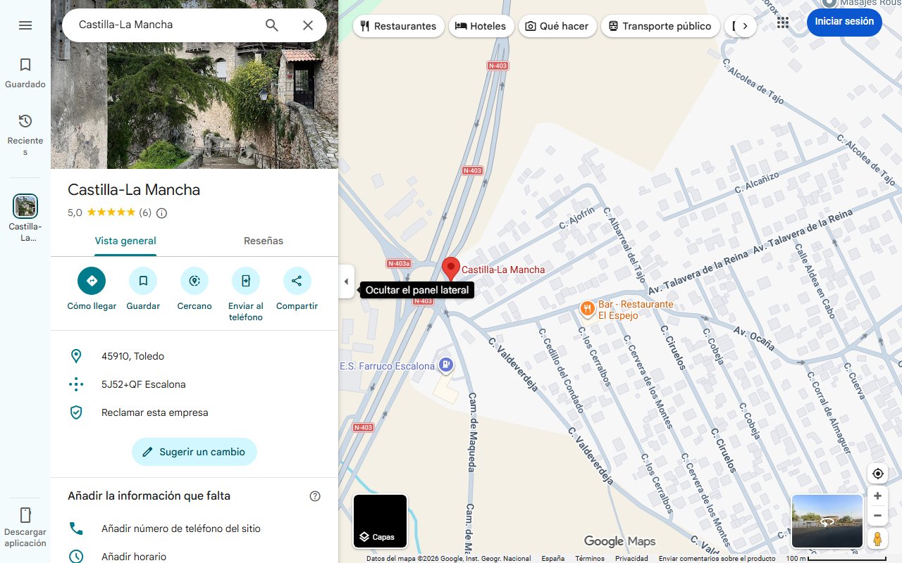 Mapa de Cinco pueblos de Castilla-La Mancha con mucho encanto y donde se respira en verano: no pasan de los 25º y tienen mucho que ver