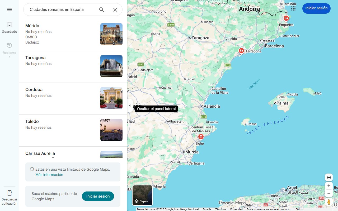 Mapa de Ciudades romanas en España: historia, restos arqueológicos y qué ver hoy