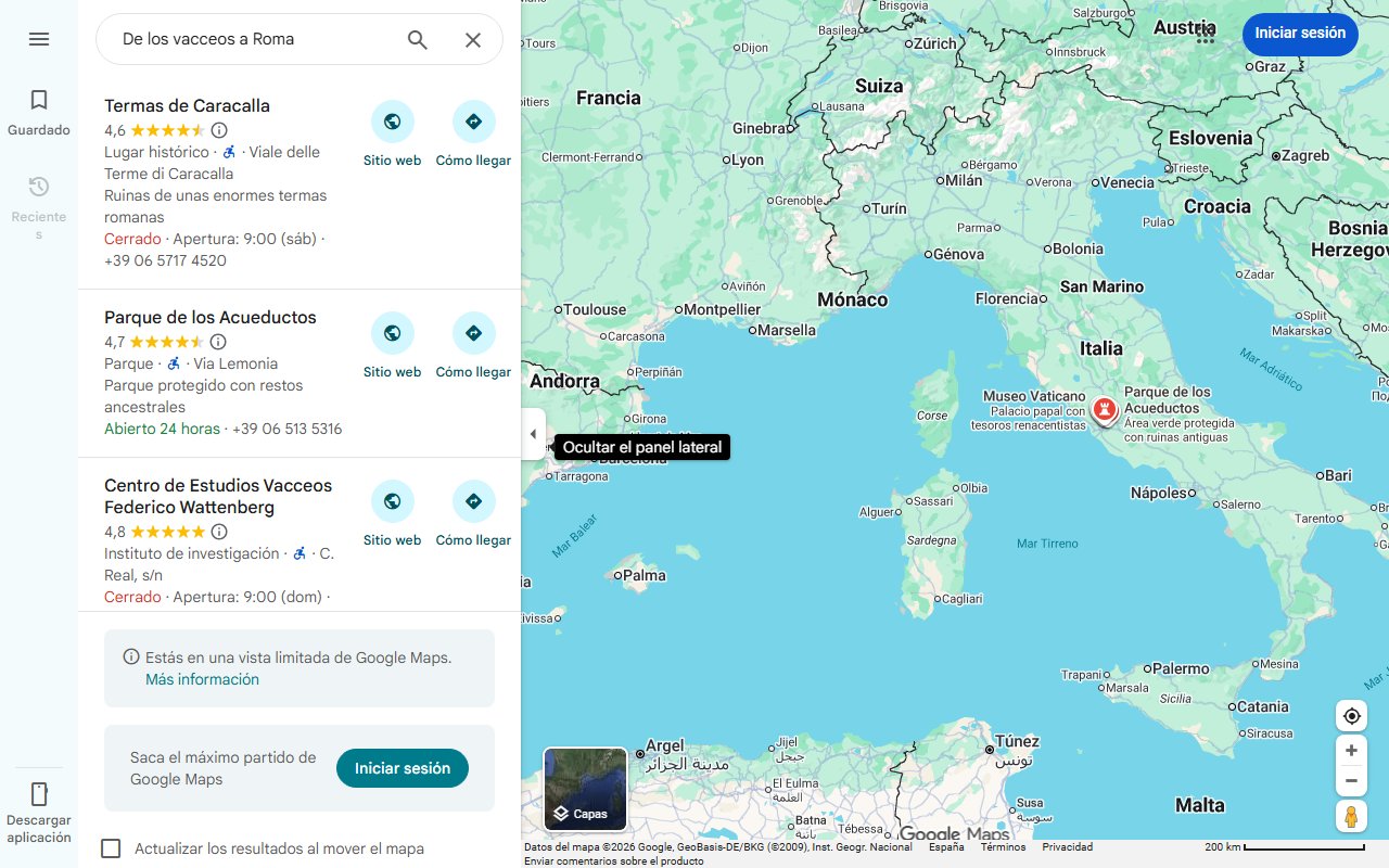 Mapa de De los vacceos a Roma: una evocadora escapada por la Ribera del Duero burgalesa