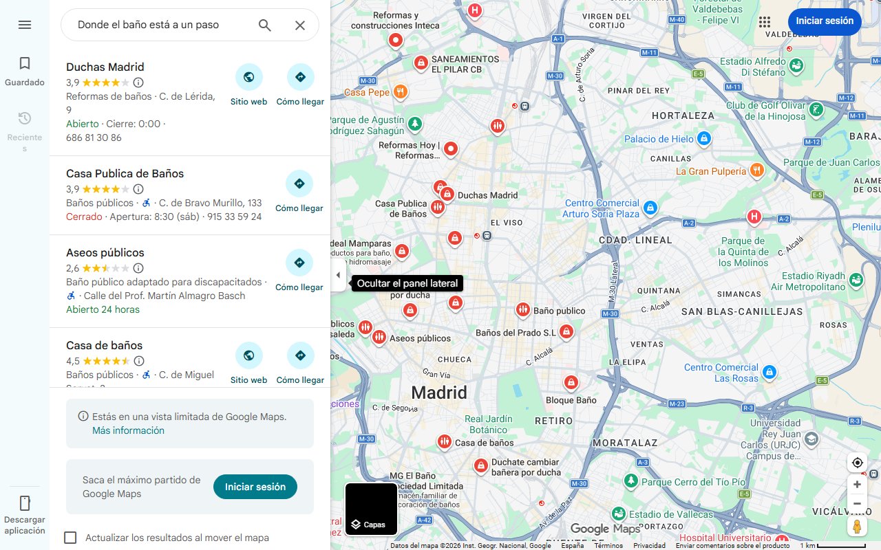 Mapa de Donde el baño está a un paso: pueblos con piscinas naturales integradas en el paisaje
