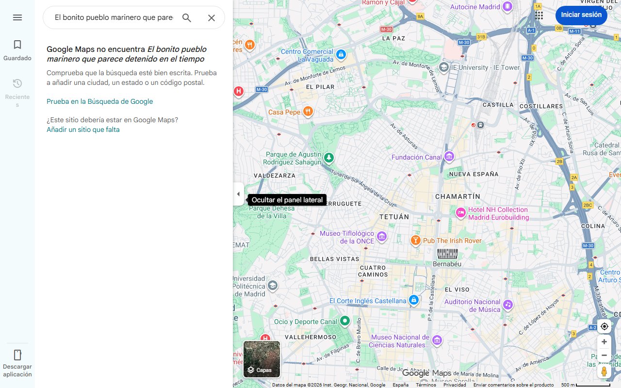 Mapa de El bonito pueblo marinero que parece detenido en el tiempo: hórreos junto al mar y calles de piedra