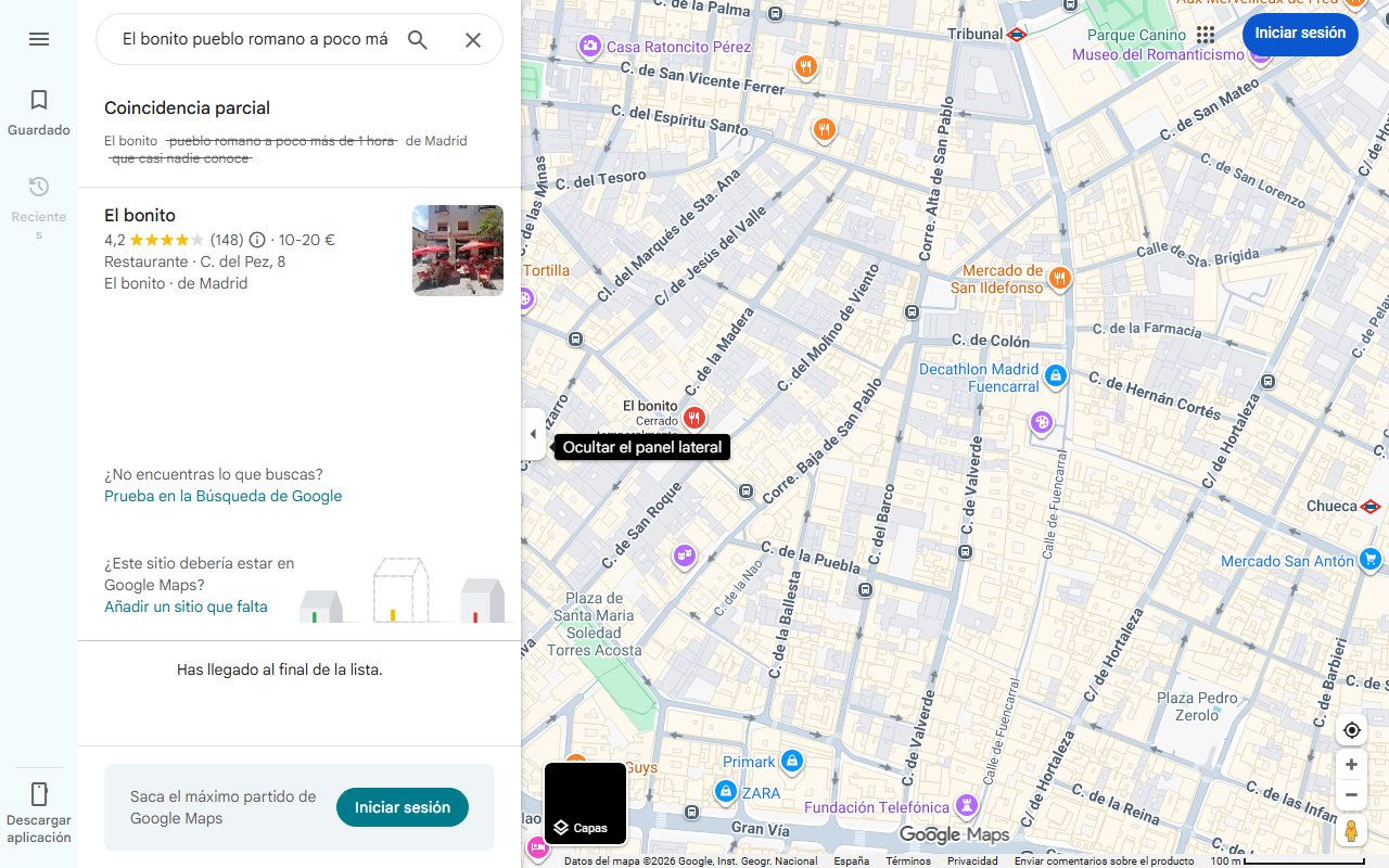 Mapa de El bonito pueblo romano a poco más de 1 hora de Madrid que casi nadie conoce: ideal por sus frías temperaturas en verano