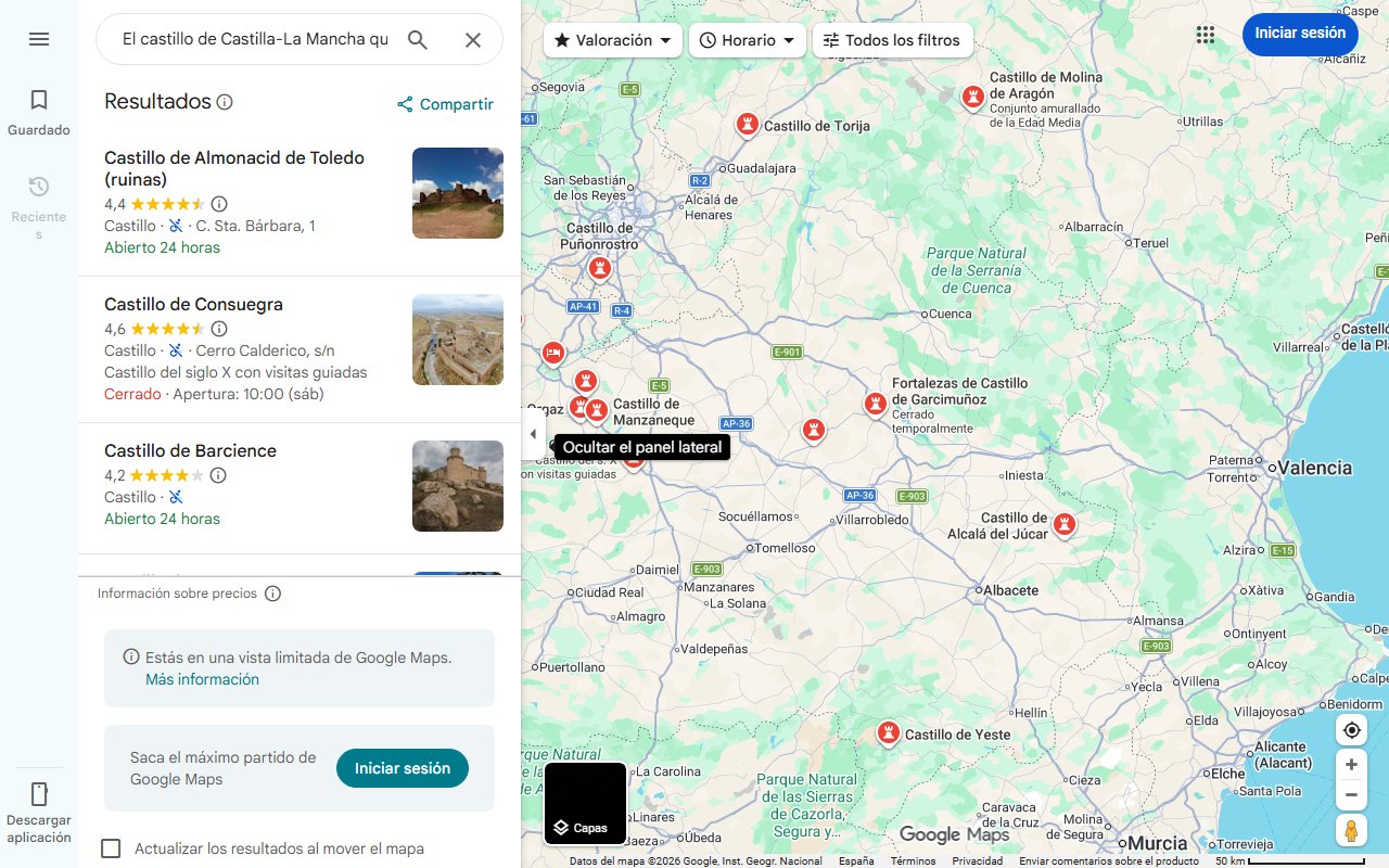Mapa de El castillo de Castilla-La Mancha que acaba de reabrir sus puertas: puedes visitarlo por primera vez tras mil años de historia