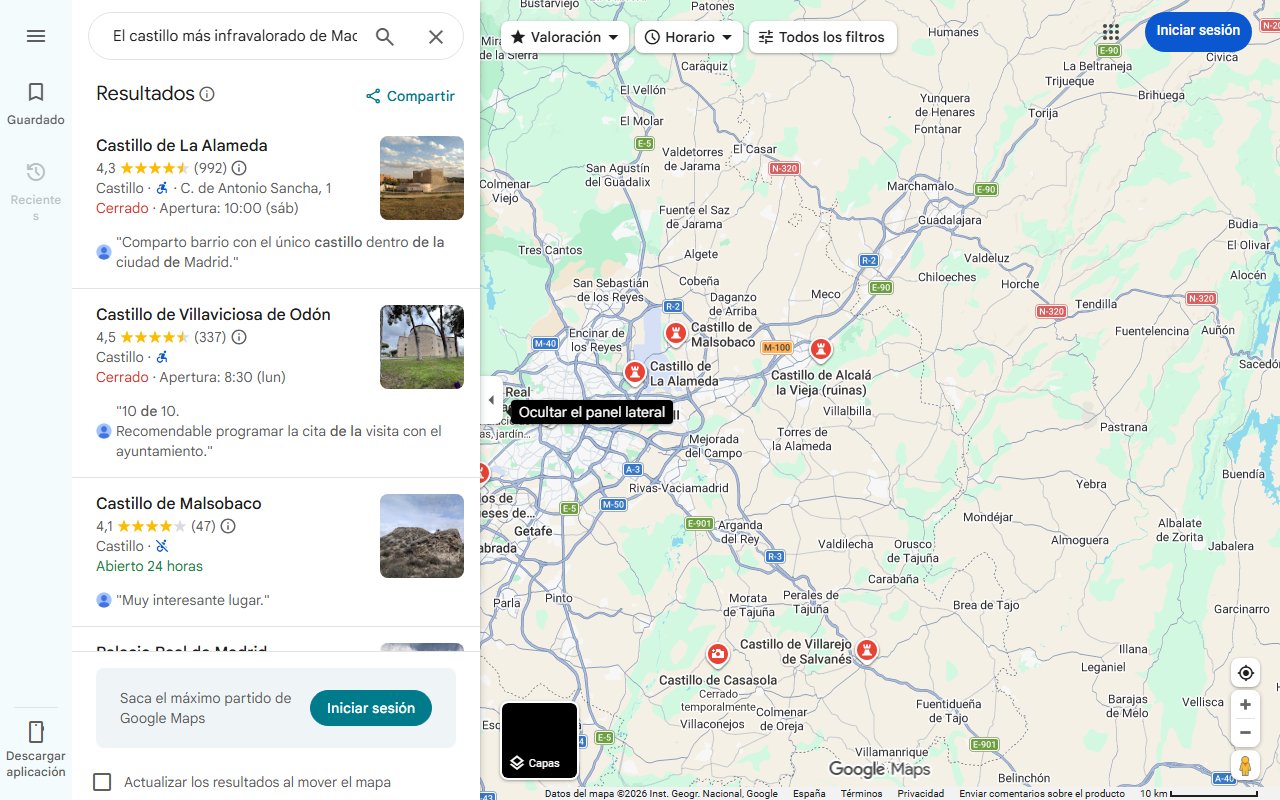 Mapa de El castillo más infravalorado de Madrid es una joya medieval del siglo XV y fue hogar de Isabel la Católica