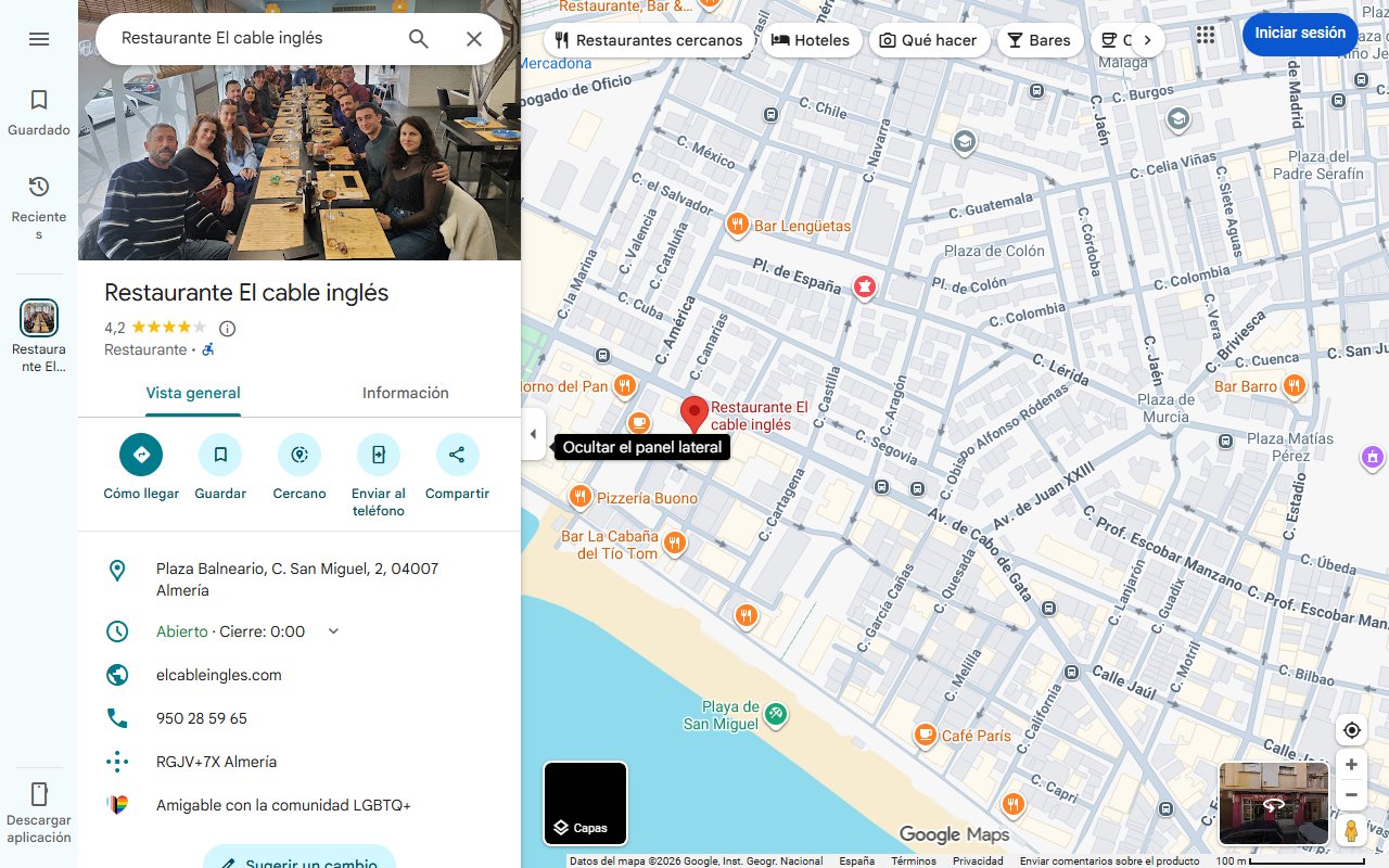 Mapa de El desconocido pueblo de Almería donde se come muy bien: está considerado uno de los más bonitos de España