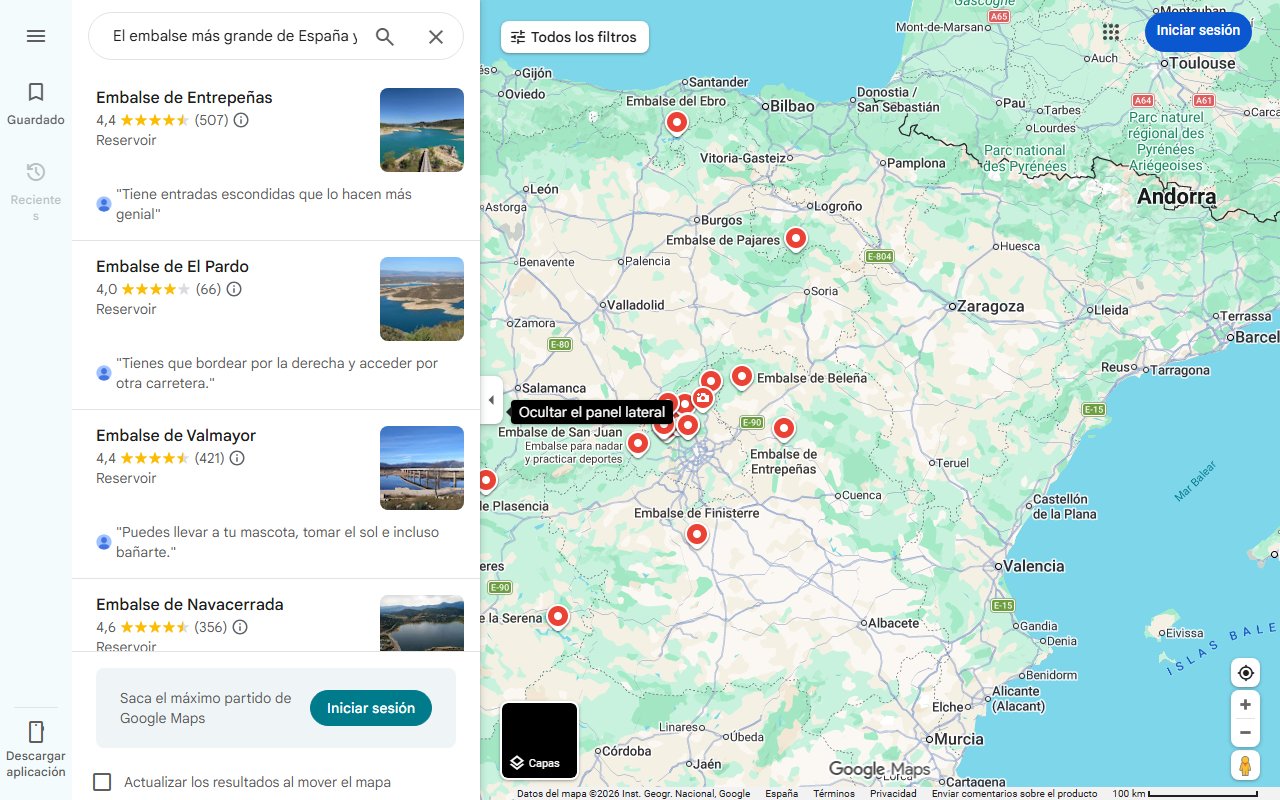 Mapa de El embalse más grande de España y el tercero de Europa: casi 14.000 hectáreas de agua que cambiaron para siempre el paisaje de Extremadura