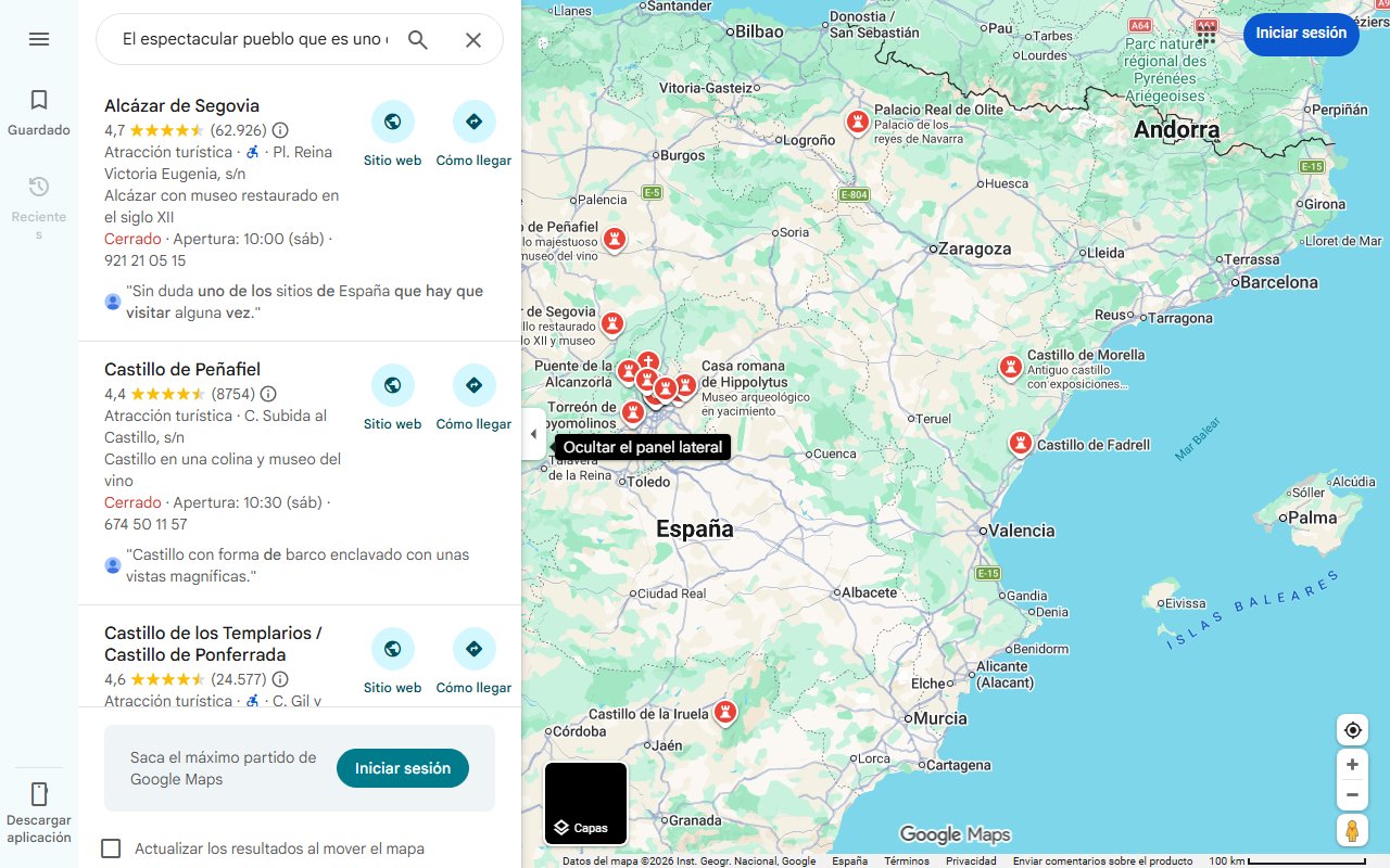 Mapa de El espectacular pueblo que es uno de los más bonitos de España y hay que visitar una vez en la vida: solo viven 500 personas allí