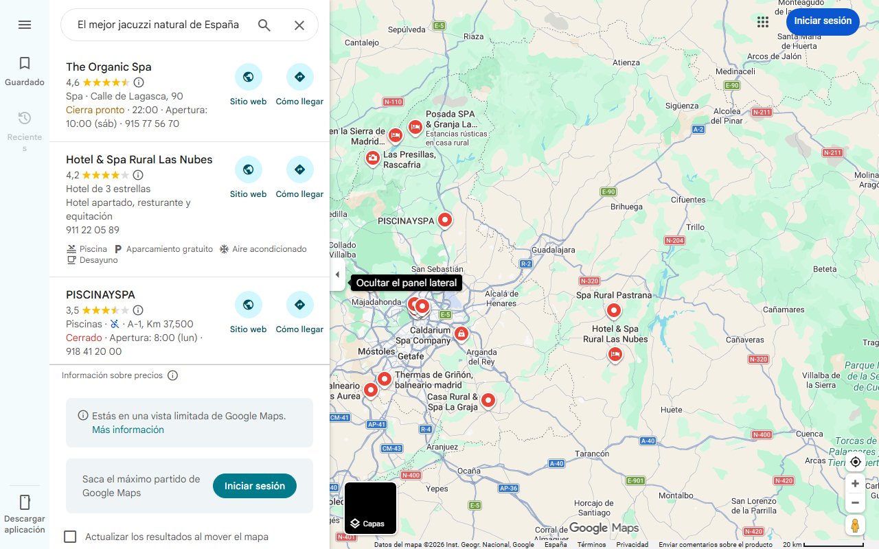 Mapa de El mejor jacuzzi natural de España: es un oasis de aguas azul turquesas y cristalinas para desconectar este verano