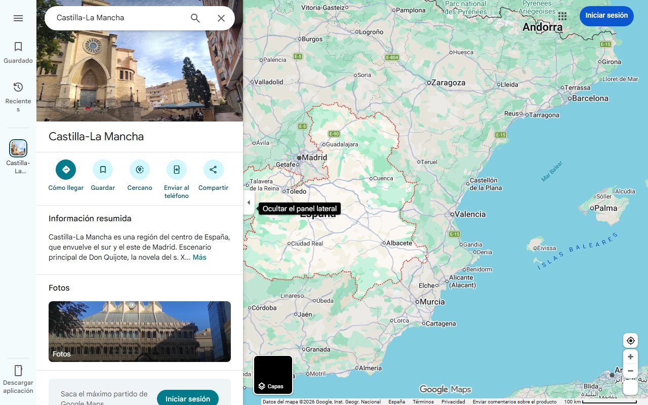 Mapa de El mejor pueblo de Castilla-La Mancha para pasar el verano, según la IA: 