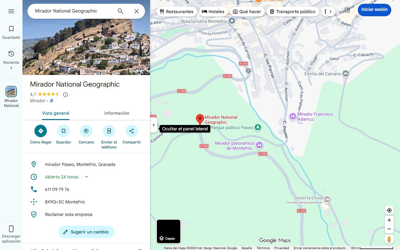 Mapa de El mirador más espectacular de España está en un pequeño pueblo de 150 habitantes: dicen que hay que visitarlo una vez en la vida