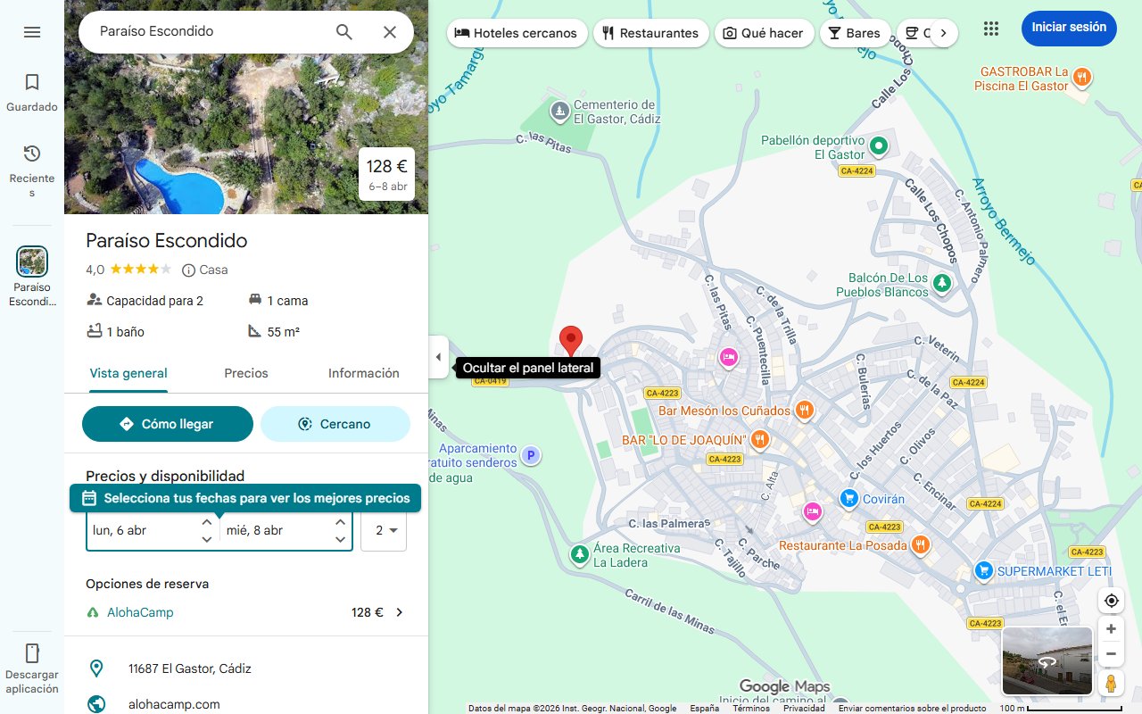 Mapa de Descubre el paraíso natural escondido en este rincón de Galicia: date un chapuzón gratis en estas impresionantes pozas
