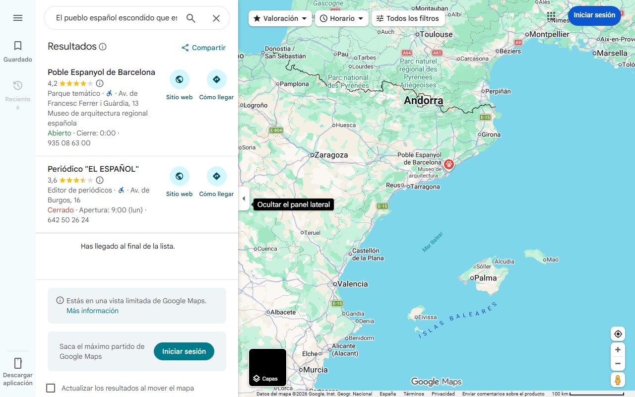 Mapa de El pueblo español escondido que es perfecto para tener un descanso reparador y recargar pilas