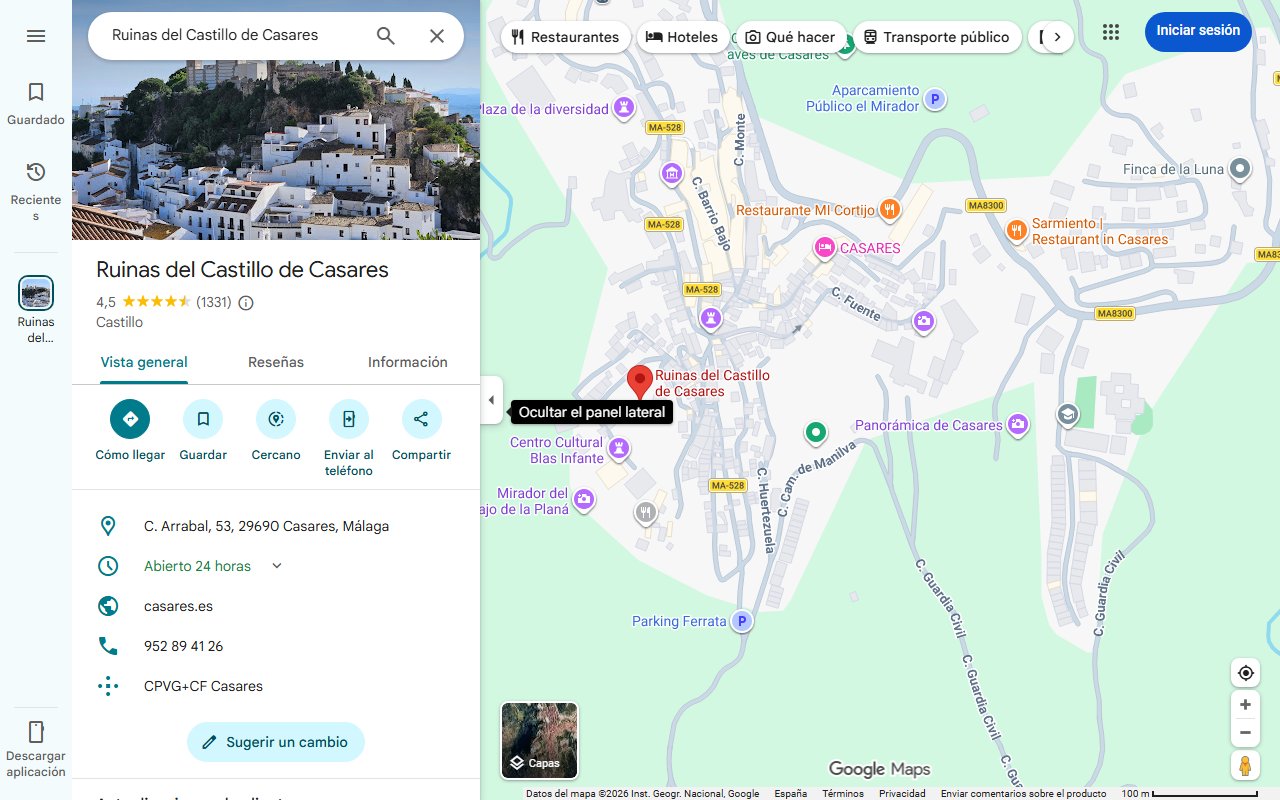 Mapa de Este es el pueblo malagueño, fundado por Julio César, con ruinas medievales y baños terpéuticos | Mujerhoy