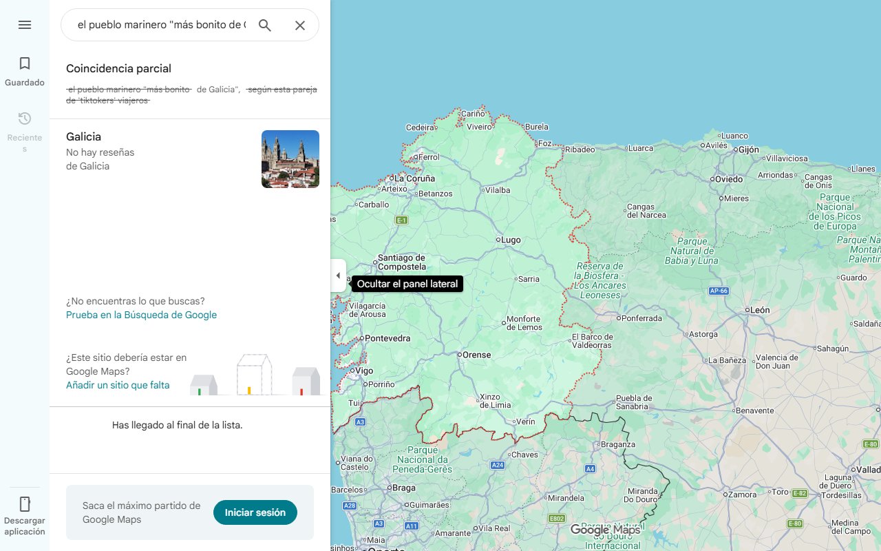 Mapa de Descubre el pueblo marinero 