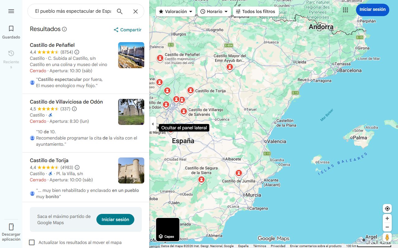 Mapa de El pueblo más espectacular de España está dentro de un castillo fortificado: murallas medievales, casas habitadas y un silencio difícil de encontrar