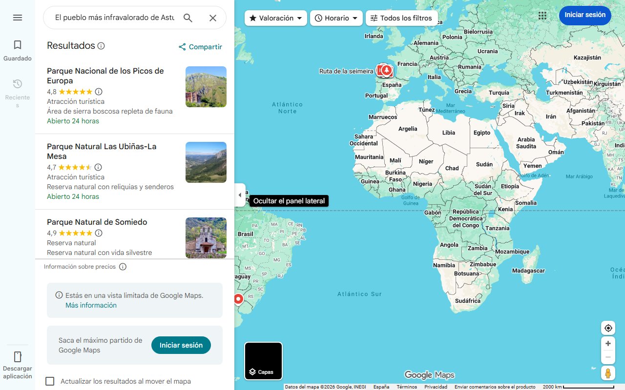 Mapa de El pueblo más infravalorado de Asturias está escondido entre montañas y sigue siendo un paraíso por descubrir