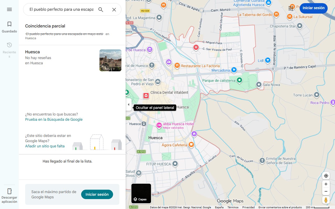 Mapa de El pueblo perfecto para una escapada en mayo está en Huesca: tiene las rutas de senderismo más bonitas de España