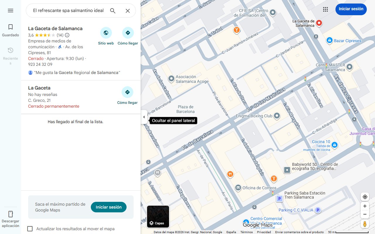 Mapa de El refrescante spa salmantino ideal para los amantes de las rutas silvestres | La Gaceta de Salamanca