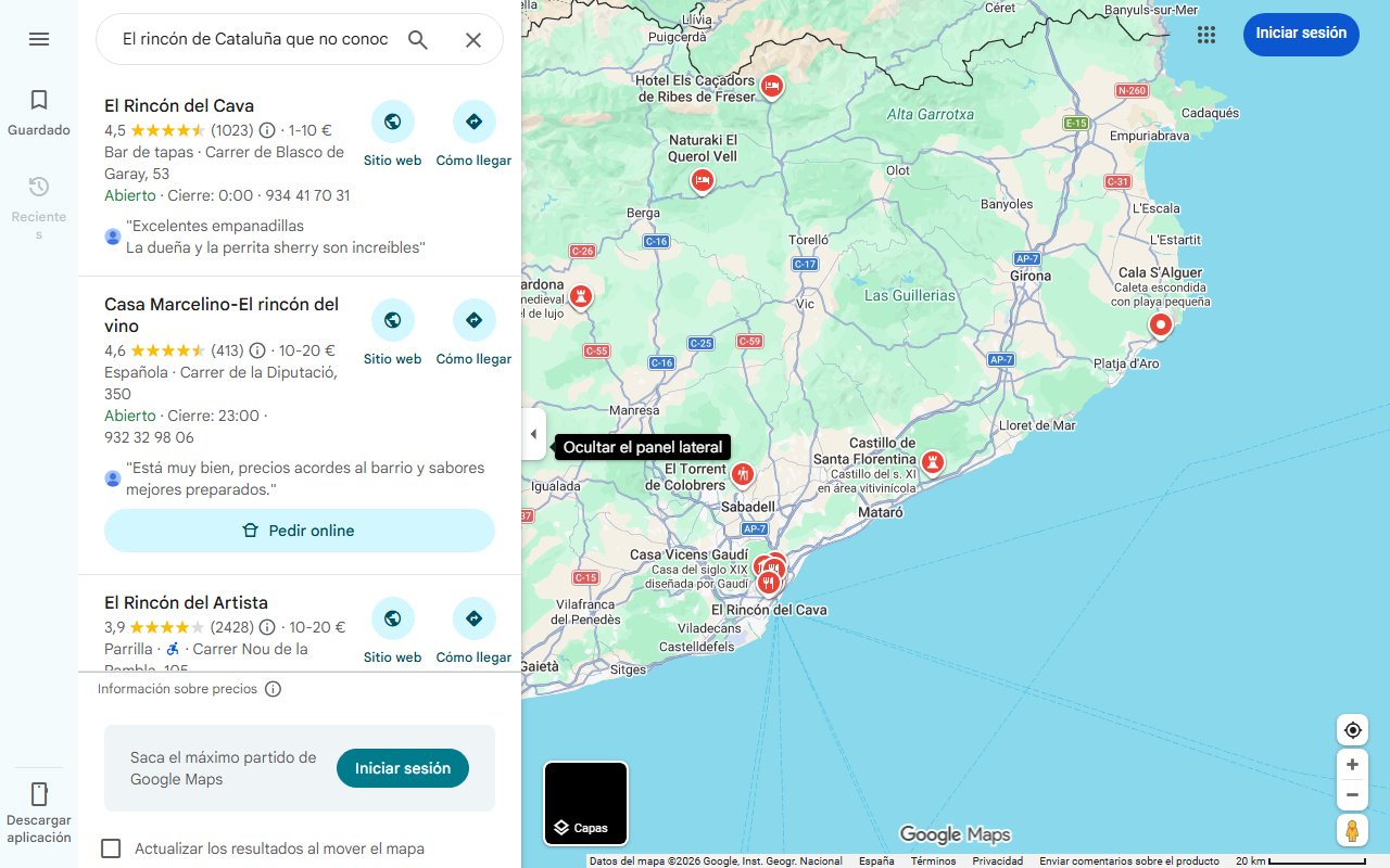 Mapa de El rincón de Cataluña que no conocen los turistas: dos playas en una, deportes acuáticos y fauna salvaje