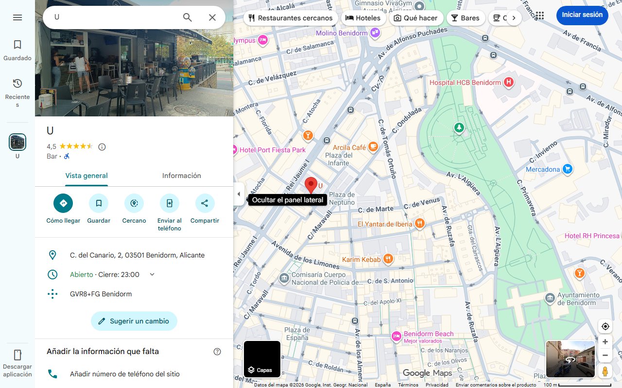 Mapa de El rincón escondido a una hora de Alicante perfecto para el primer baño del año: lejos del bullicio de la ciudad