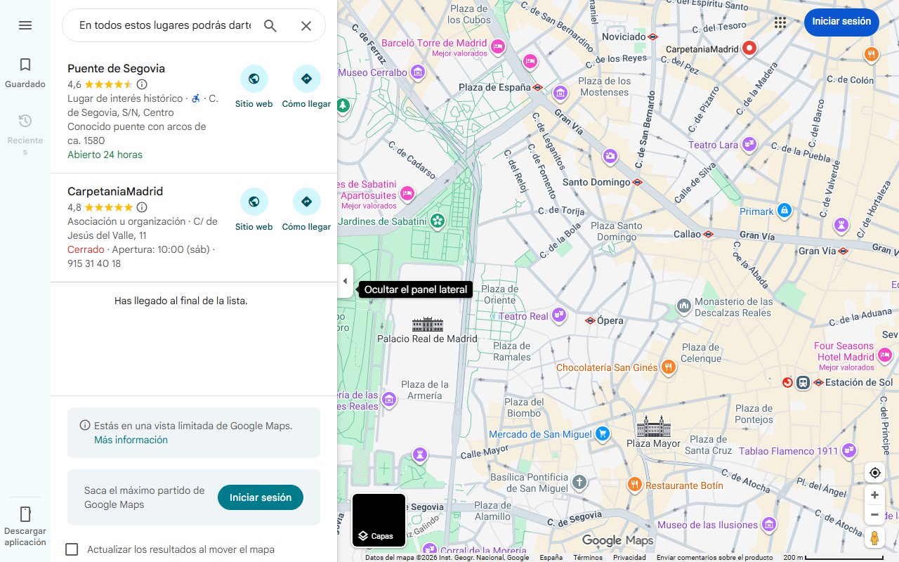 Mapa de En todos estos lugares podrás darte un buen baño y lo harás debajo de puentes cargados de historia