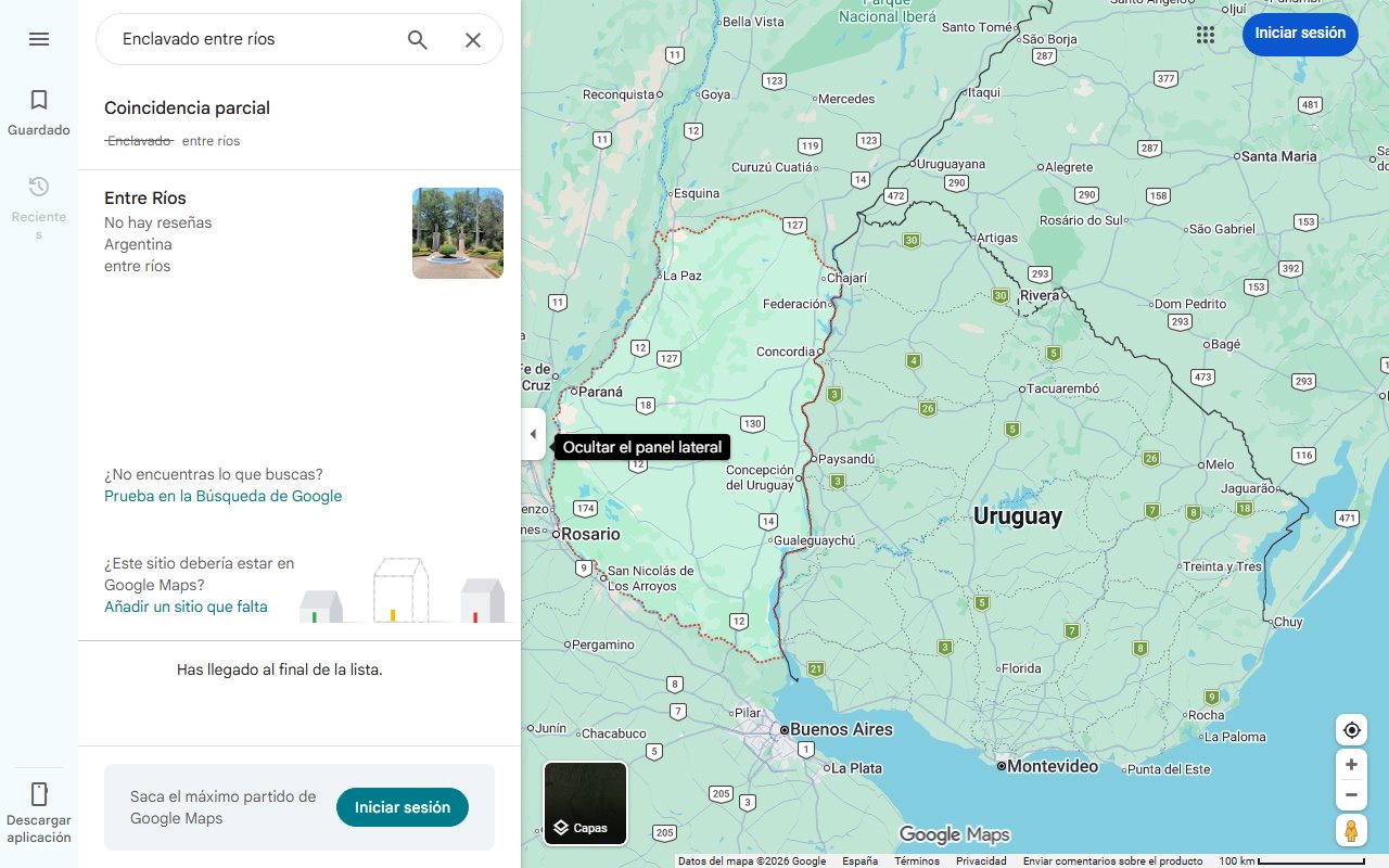 Mapa de Enclavado entre ríos: el bonito castillo renacentista que presenció un amor imposible