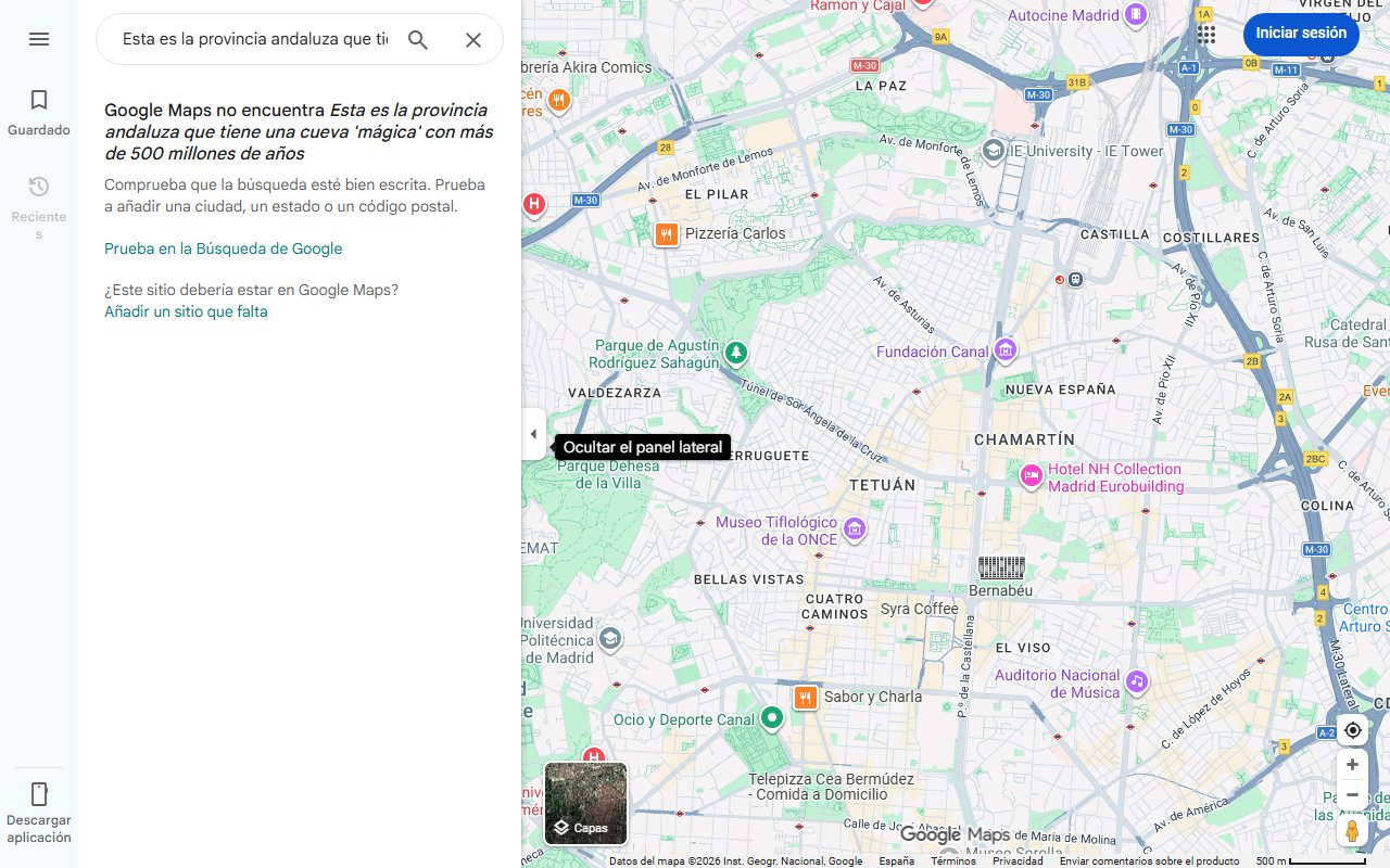 Mapa de Esta es la provincia andaluza que tiene una cueva 'mágica' con más de 500 millones de años: 'Es una de las más bonitas del mundo'