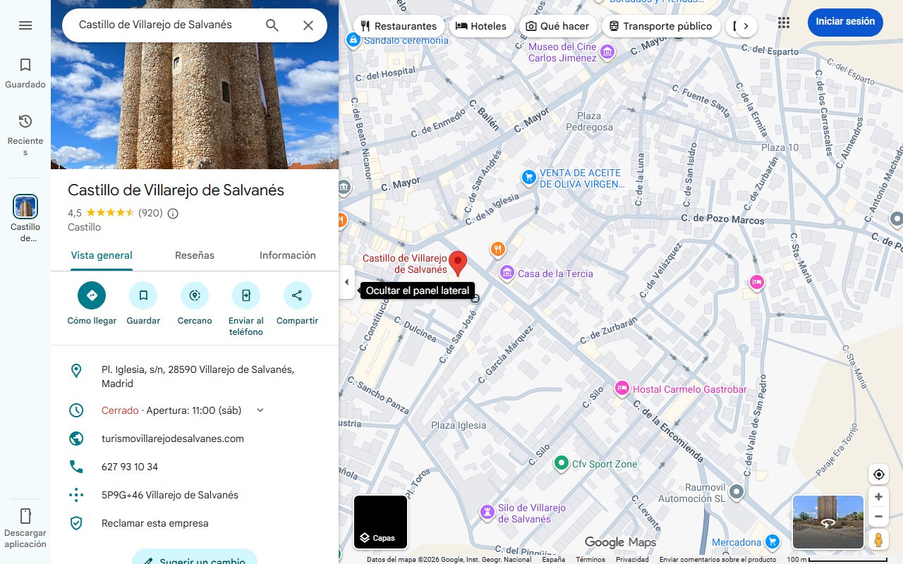 Mapa de Esta joya medieval parece una máquina del tiempo y es uno de los castillos más infravalorados de España