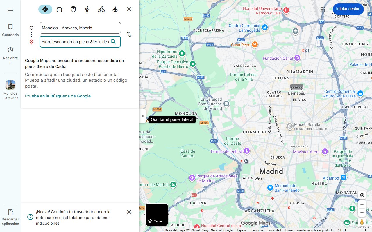 Mapa de Esta ruta conduce a un tesoro escondido en plena Sierra de Cádiz: una cascada con aguas cristalinas