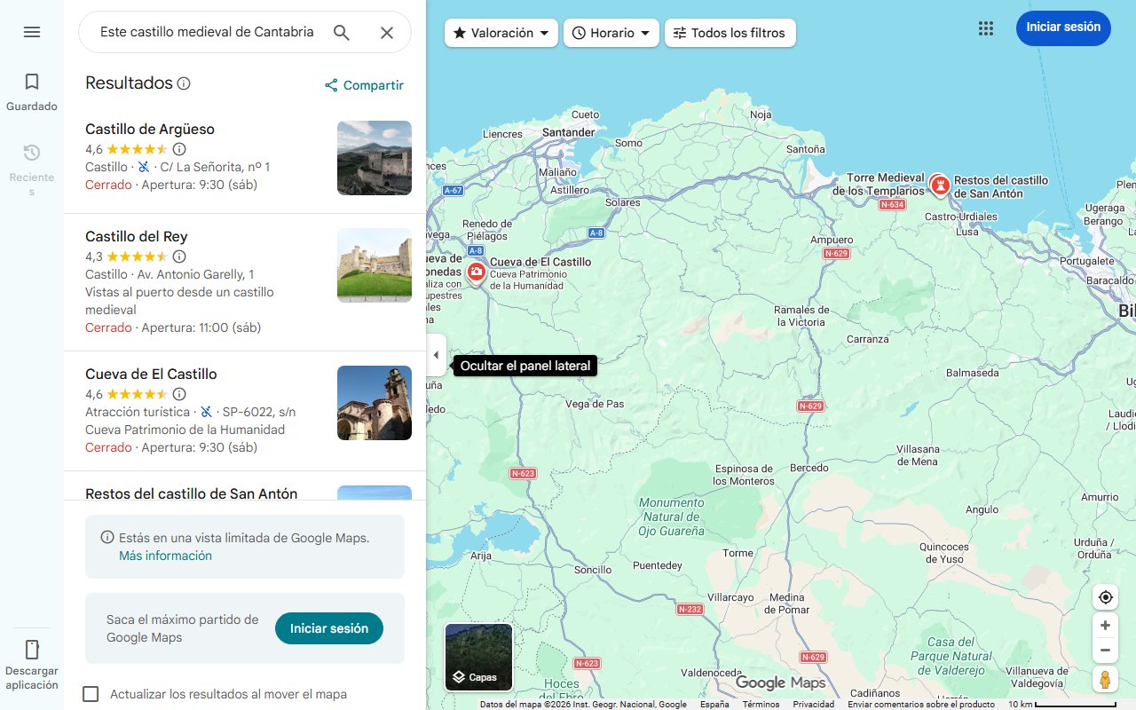 Mapa de Este castillo medieval de Cantabria que fue defendido por la 'Leona de Castilla' y tardó tres siglos en construirse