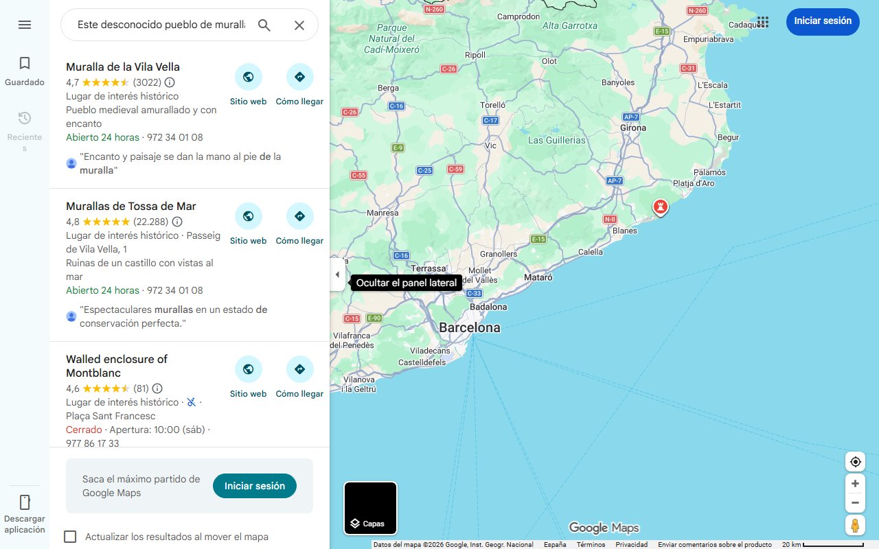 Mapa de Este desconocido pueblo de murallas medievales es el más infravalorado de Cataluña: guarda un castillo del siglo XII