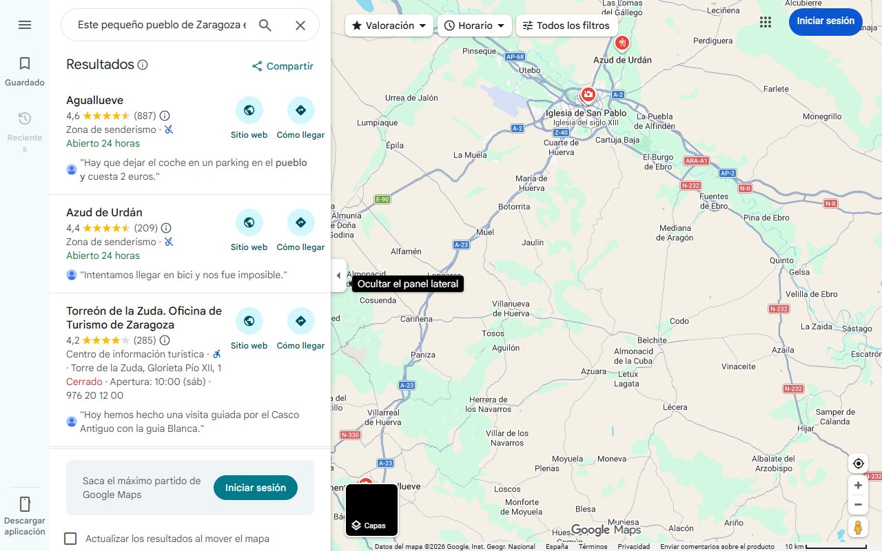 Mapa de Este pequeño pueblo de Zaragoza es una joya medieval por descubrir y tiene rutas espectaculares