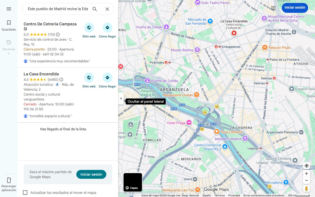 Mapa de Este pueblo de Madrid revive la Edad Media con talleres de vidrio soplado, pasacalles y exhibiciones de vuelo rasante de aves rapaces