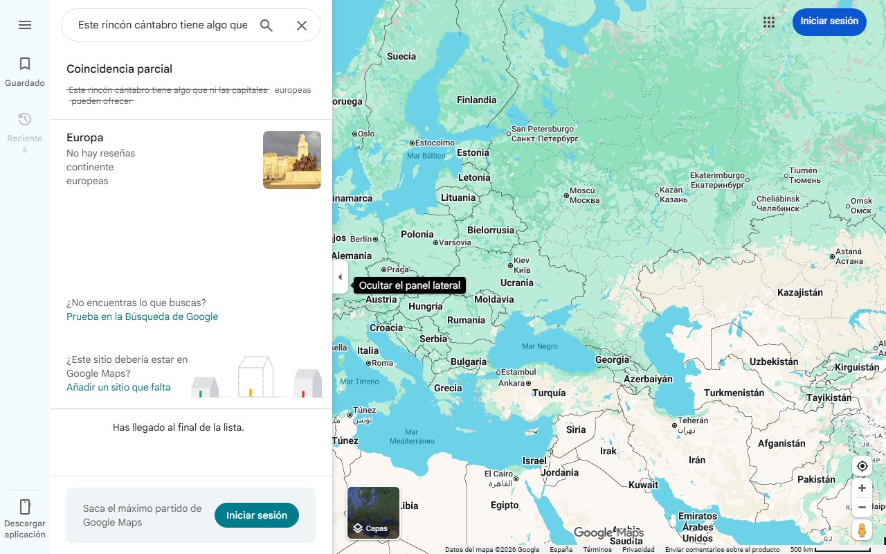 Mapa de Este rincón cántabro tiene algo que ni las capitales europeas pueden ofrecer