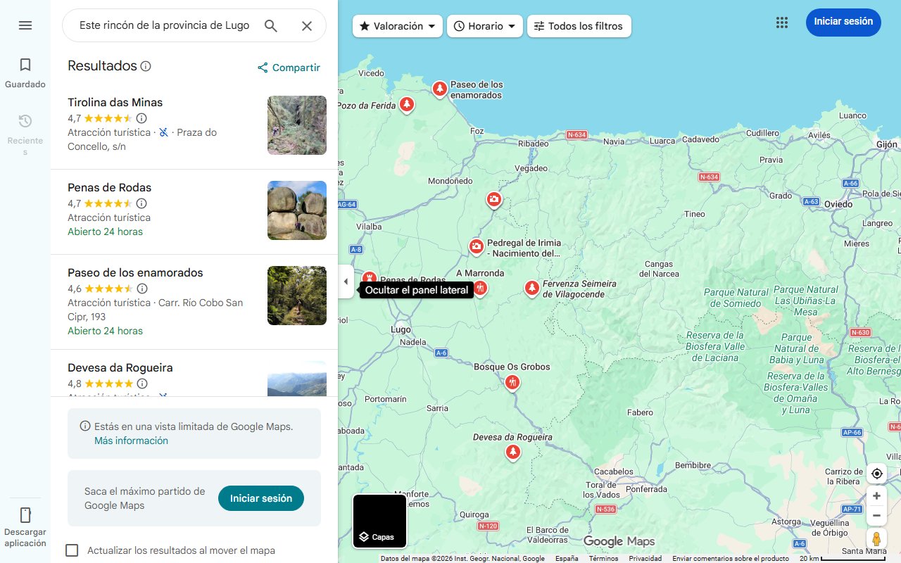 Mapa de Este rincón de la provincia de Lugo en plena naturaleza enamora a senderistas y amantes de la historia