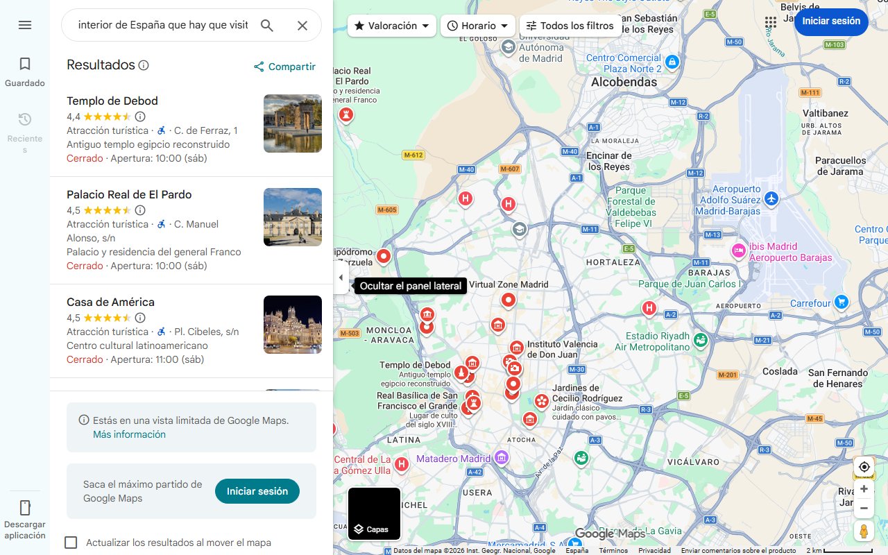 Mapa de El pueblo de interior de España que hay que visitar sí o sí: tiene un castillo del siglo XV con una bodega de vinos en su interior